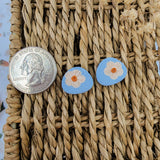 Sally Stud in Sky Blue Floral