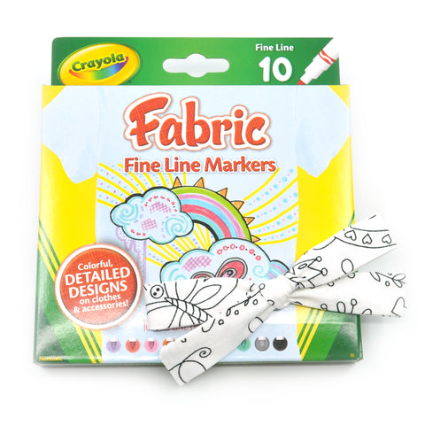 Color-Your-Own Leni Bow AND Fabric Markers