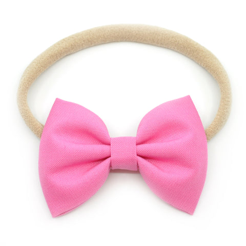 Pink Belle Bow, Tuxedo Bow