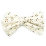 Ivory Fall Sprigs Floral Rona Bow