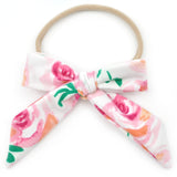 Pink Roses Nora Bow