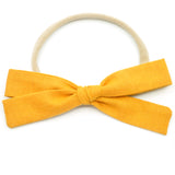 Mustard Leni Bow, Headband or Clip