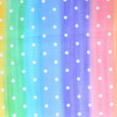 Rainbow Stripes & Dots Bow Tie OR Anna Bow