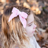 Pink & Ivory Swiss Dots Nora Bow