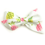 Neon Pineapple Large Evy Bow