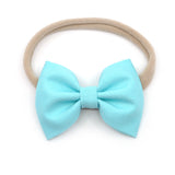 Robin's Egg Blue Belle Bow, Classic Hairbow
